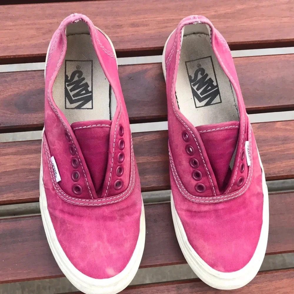 Vans Pinkish Red Sneakers
